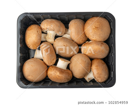 Brown Champignons, Whole Small Portobello Mushrooms, Portabella Packaging, Portobella, Brown Champignons 102854959