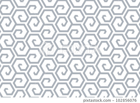 Abstract geometric pattern. A seamless vector background. White and gray ornament. Graphic modern pattern. Simple lattice graphic design. 102856076
