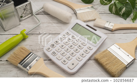 繪畫工具和計算器 | 裝修、繪畫承包商、DIY 估價圖像 繪畫工具和計算器 | 裝修、繪畫承包商、DIY 估價圖像 102856687