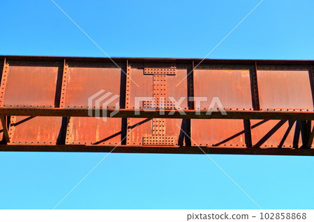 Kitaena Railway Kisogawa Bridge Girder 102858868