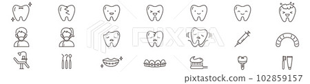 teeth, tine, tooth 102859157