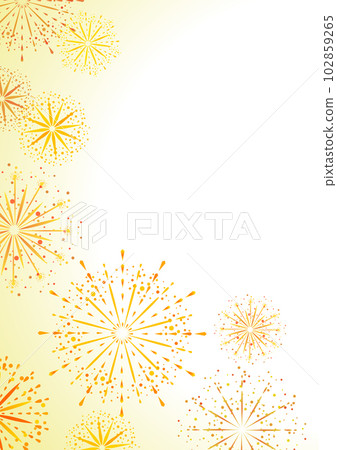 beautiful fireworks background material 102859265