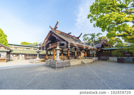 泉國一宮大鳥大社參拜堂神門（大阪府堺市西區大鳥北町） 102859720