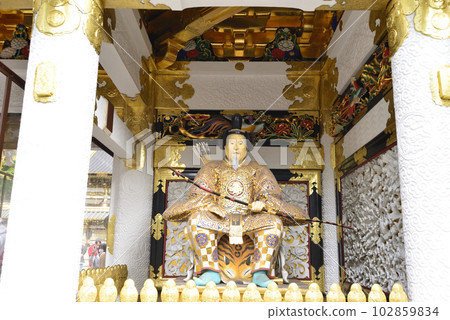 World Heritage Nikko Toshogu Yomeimon Statue Nikko City, Tochigi Prefecture World Heritage Nikko Toshogu Yomeimon Statue Nikko City, Tochigi Prefecture 102859834