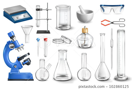 Lab Flasks Realistic Set 102860125