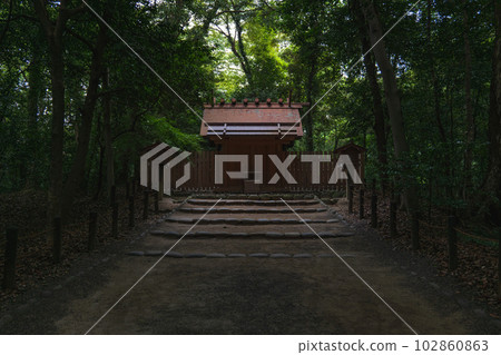Nagoya Atsuta Shrine Ichinogozen Shrine standing in the forest 102860863