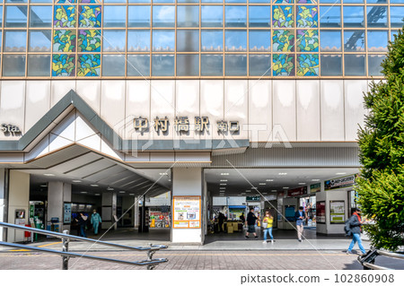 Urban scenery of Nerima Ward, Tokyo Nakamurabashi Station 102860908