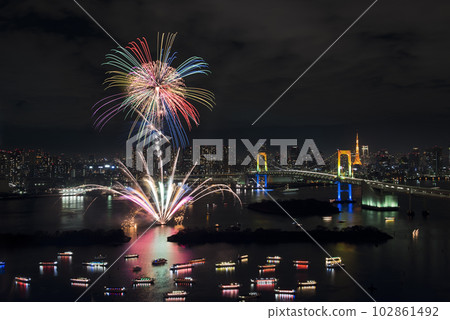 台場的煙花 台場的煙花 102861492