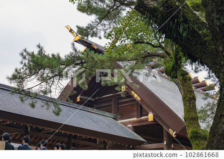 名古屋熱田神社玉垣外門(拜堂) 名古屋熱田神社玉垣外門(拜堂) 102861668