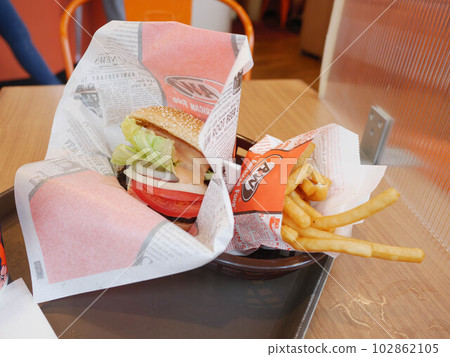 A&W standard menu 102862105