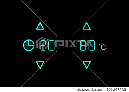 Control panel for oven 102867586