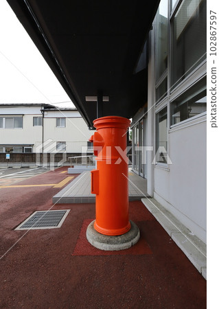 Miyagi Tomiya Scenery with a round mailbox (Tomiya City Industrial Exchange Plaza TOMI+) Miyagi Tomiya Scenery with a round mailbox (Tomiya City Industrial Exchange Plaza TOMI+) 102867597