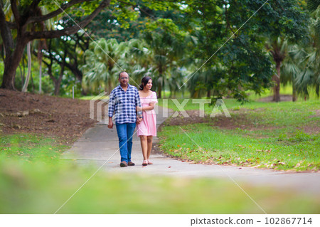 Young Indian couple in love. Young Indian couple in love. 102867714