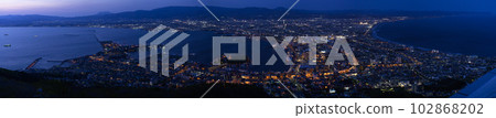 Night view seen from Mt. Hakodate Night view seen from Mt. Hakodate 102868202