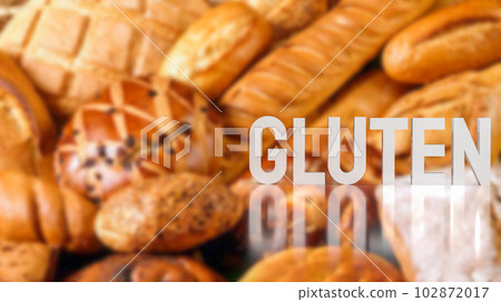 The Gluten on food Background 3d Rendering The Gluten on food Background 3d Rendering 102872017