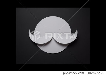 father's day card or banner template with dad symbol  102872236