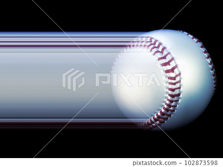 3d illustration of artistic and abstract baseball ball 3d illustration of artistic and abstract baseball ball 102873598