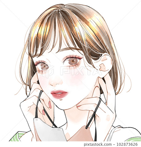 摘掉面具的女人 102873626