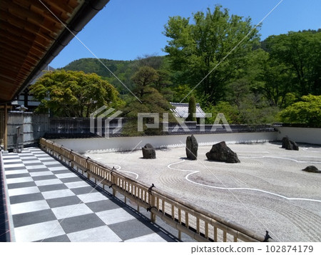 初夏木曾福島的名勝光善寺 日本最大的假山庭園 初夏木曾福島的名勝光善寺 日本最大的假山庭園 102874179