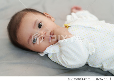 Newborn putting best sale hands in mouth