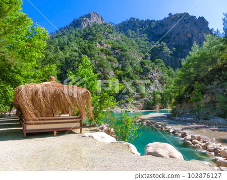 Beautiful canyon of Harmony, near the town of Goynuk 102876127