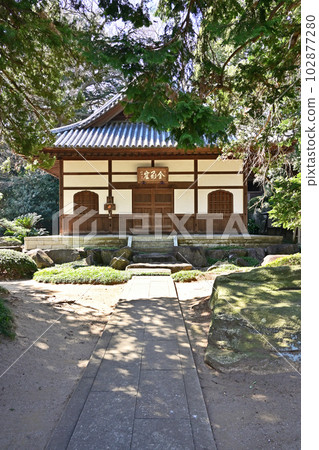 Kawaguchi Stroll: Chotoku-ji Temple, Kencho-ji school of the Rinzai sect, Zazen-do 102877280