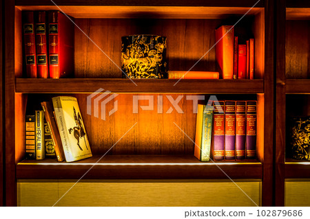 書架上的舊書 102879686