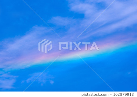 Horizontal rainbow (circumhorizontal arc) 102879918