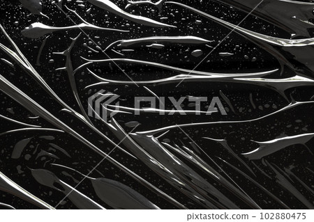 transparent plastic film wrap overlay texture background transparent plastic film wrap overlay texture background 102880475