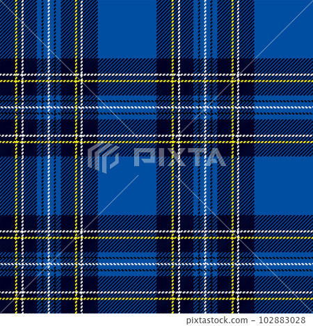 Blue tartan plaid material Blue tartan plaid material 102883028