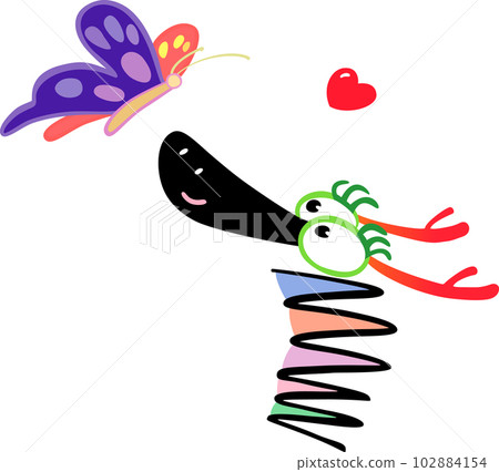 dragon, liveliness, auspicious 102884154