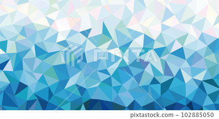 受冰啟發的冷色多邊形背景 受冰啟發的冷色多邊形背景 102885050
