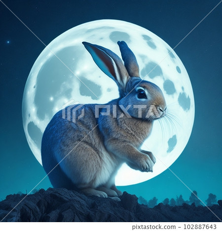 Moon rabbits 102887643