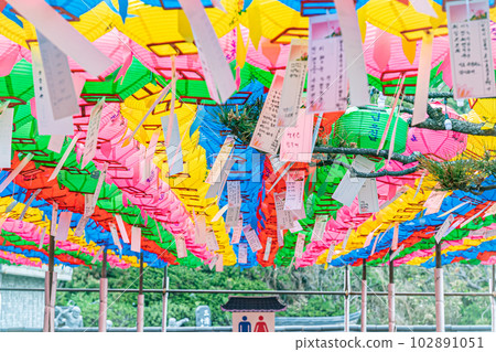 韓國釜山海東龍宮寺景觀 韓國釜山海東龍宮寺景觀 102891051