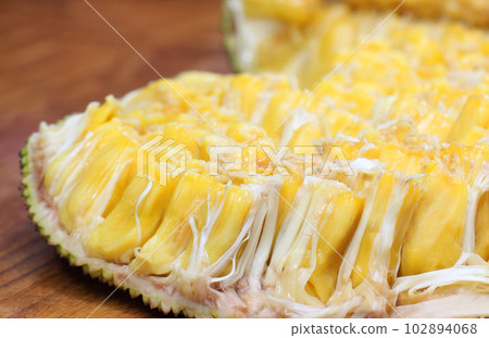 Jackfruit flesh Jackfruit flesh 102894068