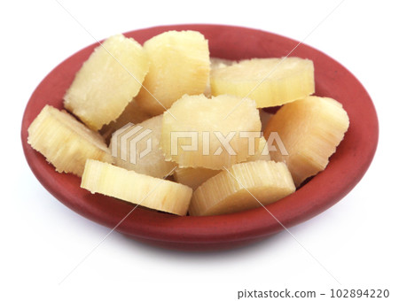 Pieces of Sugarcane 102894220