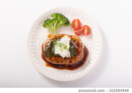 紫蘇豆腐雞肉碎漢堡 102894946