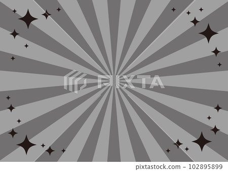灰色濃度線上散佈著黑色閃光的單色背景圖像素材 102895899