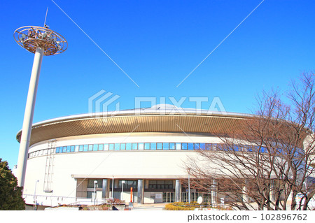 Scenery of Nagoya City General Gymnasium, Japan Gaishi Hall 102896762