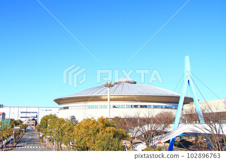 Scenery of Nagoya City General Gymnasium, Japan Gaishi Hall 102896763