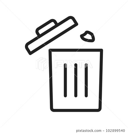 Trash Can icon vector image. Trash Can icon vector image. 102899540