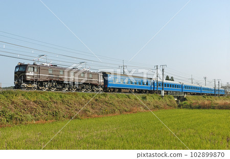 東北本線氏家春坂 JR 東日本 EF58-61（田町）+ 系列 24 黑磯訓練 102899870
