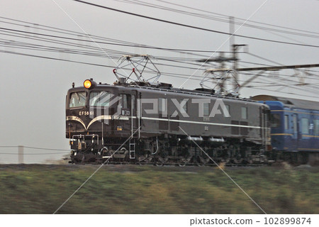 Tohoku Main Line Kasuzaka-Ujiie JR East EF58-61 (Tamachi) + Series 24 Kuroiso Training Tohoku Main Line Kasuzaka-Ujiie JR East EF58-61 (Tamachi) + Series 24 Kuroiso Training 102899874