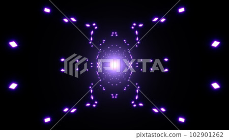 Symmetry pattern purple dot lights texture Symmetry pattern purple dot lights texture 102901262