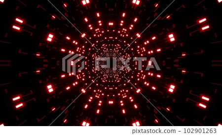 Symmetry Pattern Red Dotted Light Background Symmetry Pattern Red Dotted Light Background 102901263