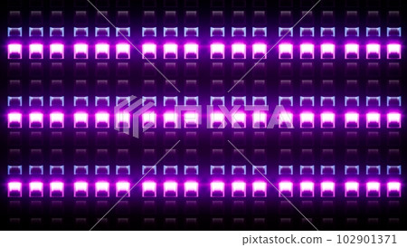 Shining Dotted Pattern Purple LED VJ Light 102901371