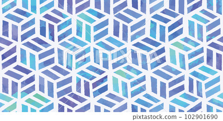 水彩日式圖案背景素材 水彩日式圖案背景素材 102901690