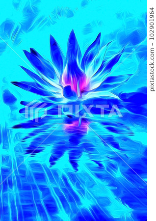 Lotus flower 102901964