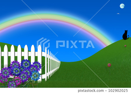 Peaceful backyard 102902025