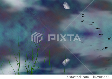 Mystic Marsh Landscape 102903338